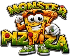 Logo Monster Pizza